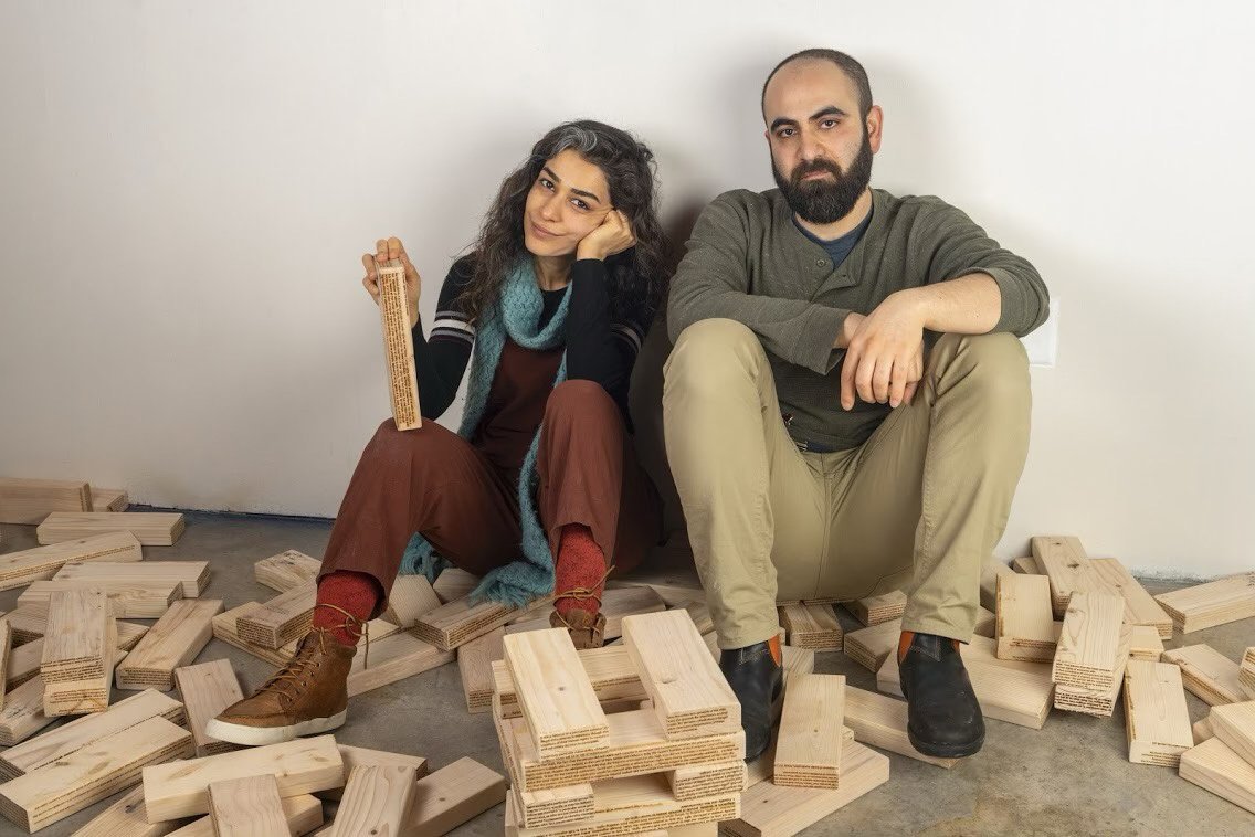Pedram Baldari and Nooshin Hakim